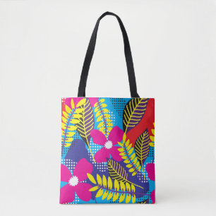 Floral illustrations  tote bag