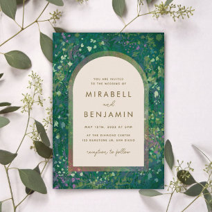 Floral Impressionism Invitation