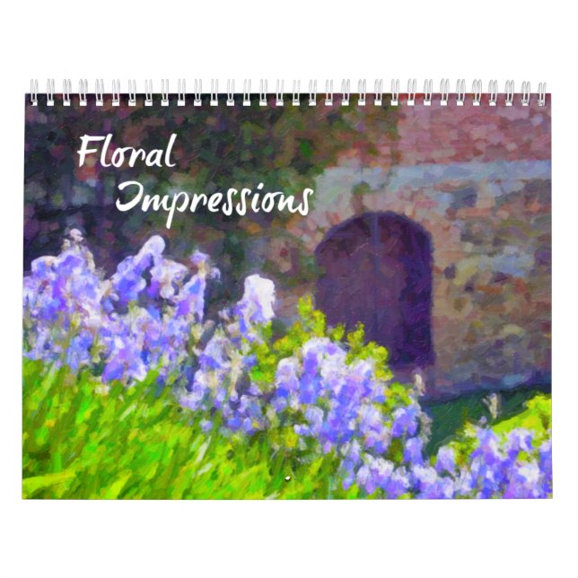 Floral Impressions Fine Art Calendar (Cover)