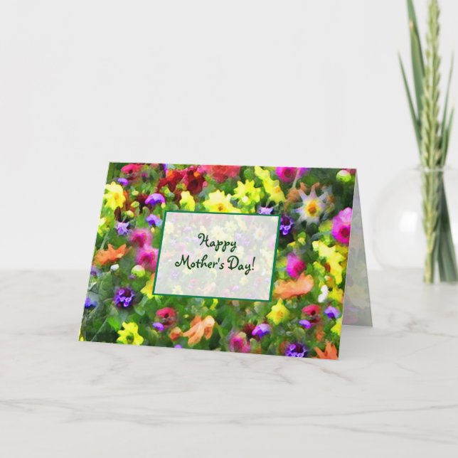 Floral Impressions Mothers Day Card (Front)