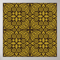 Floral Indian Pattern Layeredabstract, art, home d