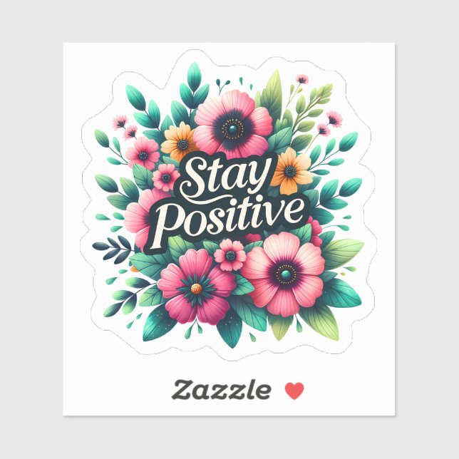 Floral Inspiration for Positive Vibes (Sheet)