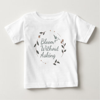 Floral Inspirational Baby T-Shirt