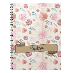 Floral Inspire School  Notebook