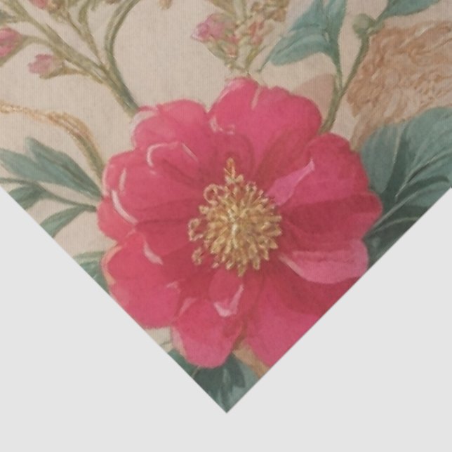 Floral Intricate  Tissue Paper (Detail)