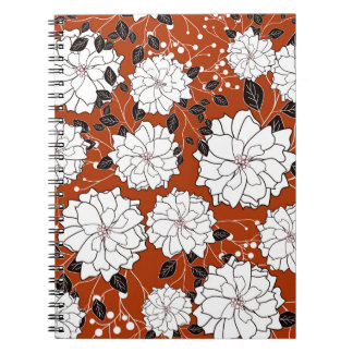 Floral Invitation: Abstract Wedding Notebook
