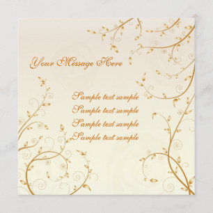 Floral Invitation Card 03
