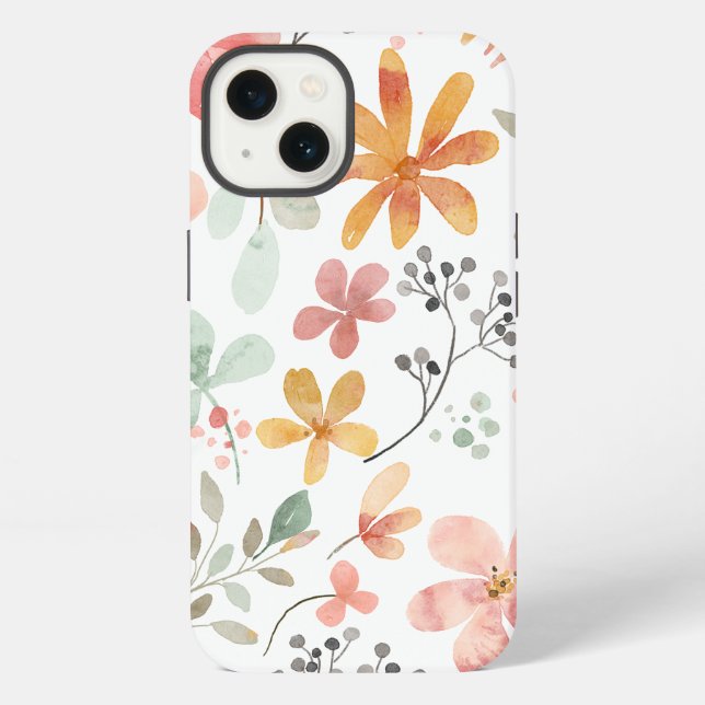 Floral iPhone Case (Back)