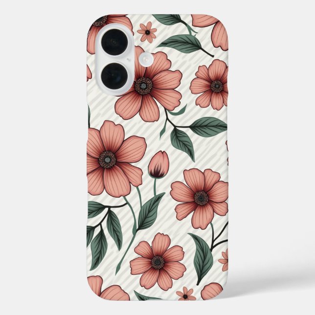 floral iphone case (Back)