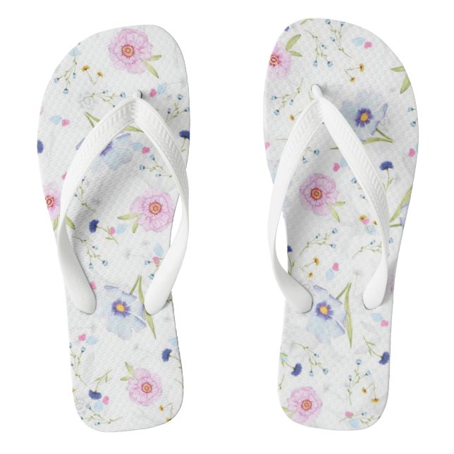 Floral Jandals (Footbed)