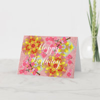 Floral Japanese Pink Cherry Blossom Pretty