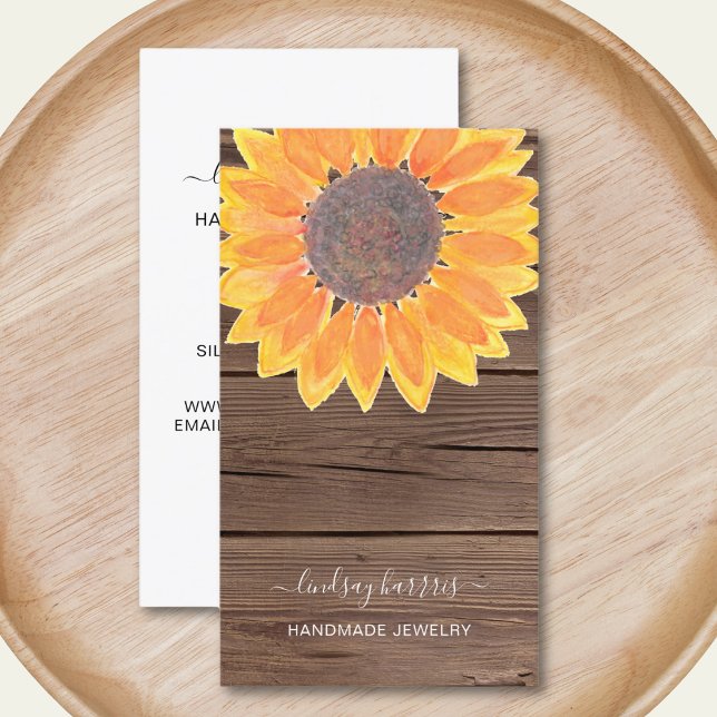 Floral Jeweller Business Card (Creator Uploaded)
