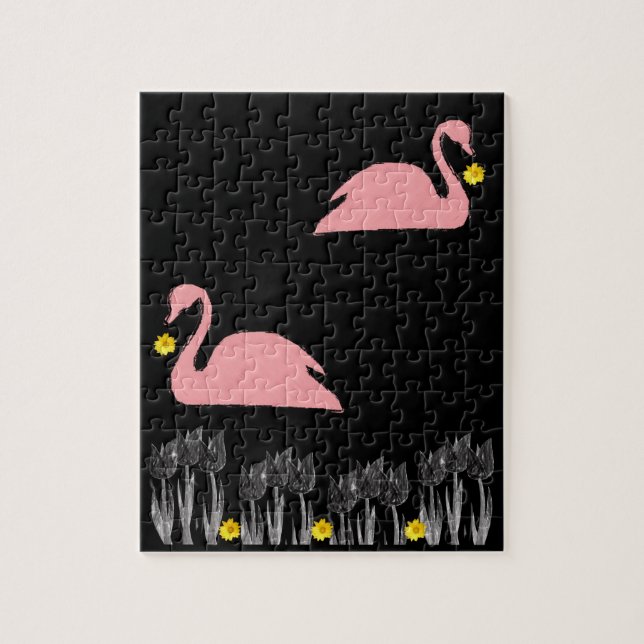 Floral Jigsaw Puzzle (Vertical)