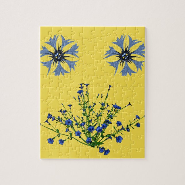 Floral Jigsaw Puzzle (Vertical)