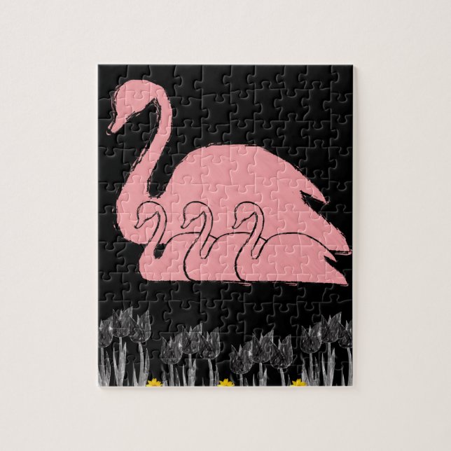 Floral Jigsaw Puzzle (Vertical)