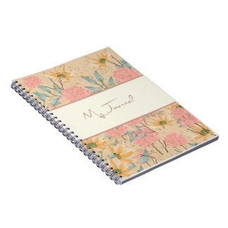 Floral Journal Notebook
