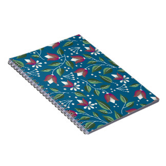 Floral journalling notebook