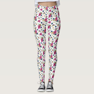 Floral Joyeaux Designer Leggings