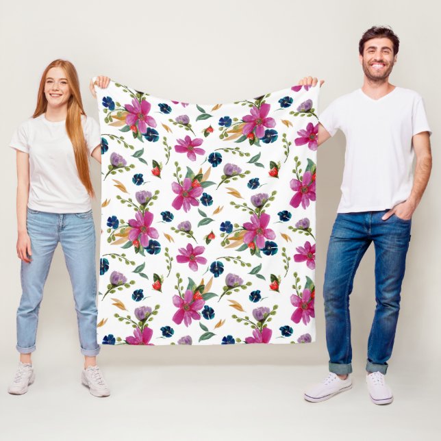 Floral Joyeaux Signature Blanket (In Situ)