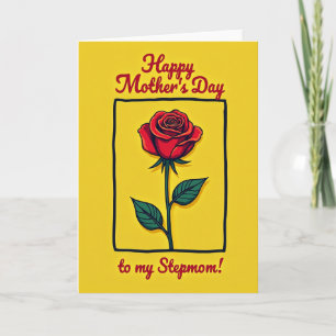 Floral Joyful Day Graphic Card