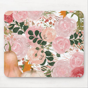 Floral Jumpsuit Mouse Pad