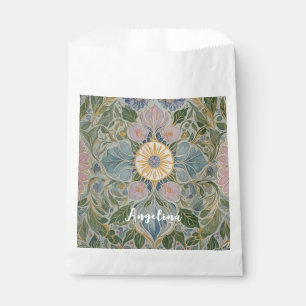 Floral Kaleidoscope Personalised Favour Bags