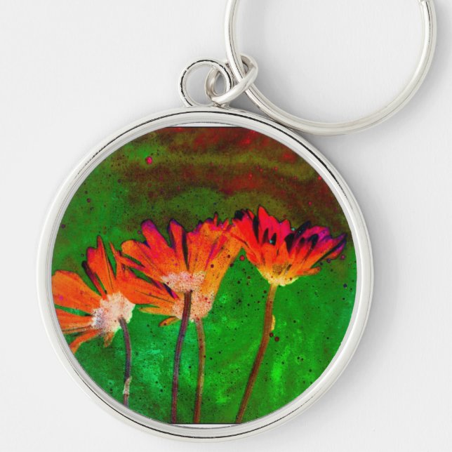 Floral Key Ring (Front)