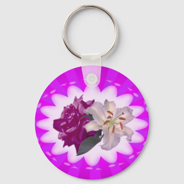 Floral Keychain (Front)