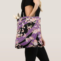 Floral Kimono Pattern Violet