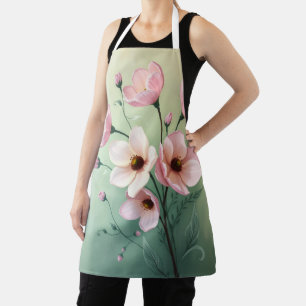 Floral Kitchen Apron