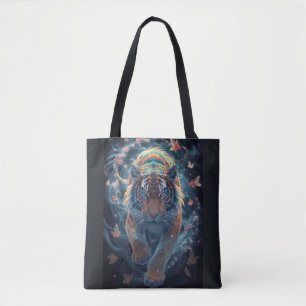 Floral & Koi Dream Design Tote Bag