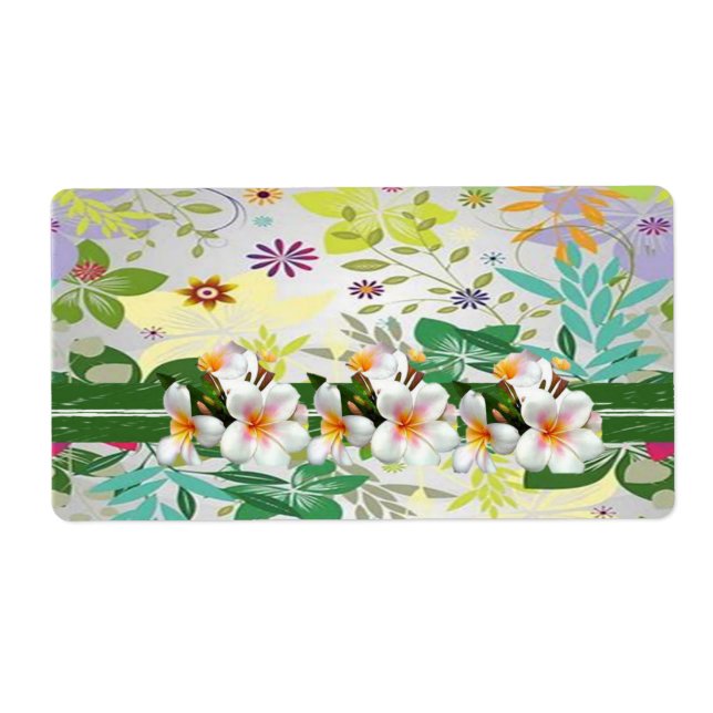 Floral Labels (Front)