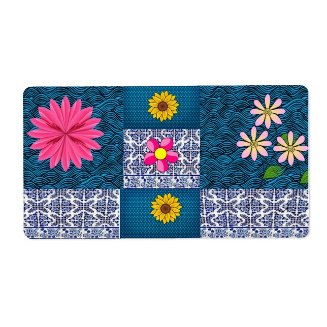 Floral Labels Flower (Front)