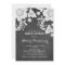 Floral Lace | Chalkboard Bridal Shower Invitation