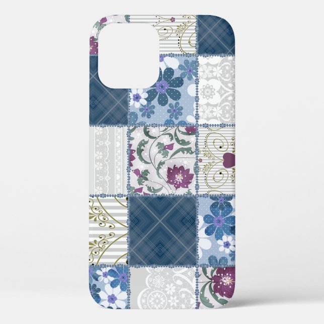Floral Lace: Patchwork Seamless Background. Case-Mate iPhone Case (Back)