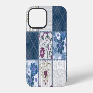 Floral Lace: Patchwork Seamless Background. iPhone 12 Case