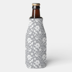 Floral Lace Pattern Bottle Cooler