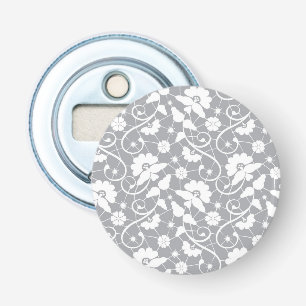 Floral Lace Pattern Bottle Opener