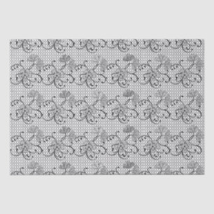 Floral Lace Pattern Tissue Paper