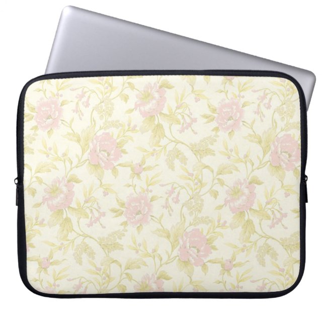 Floral Laptop Sleeve (Front)