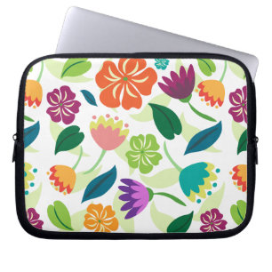 Floral  laptop sleeve