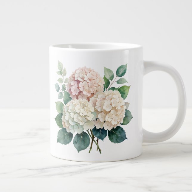 Floral  large coffee mug (Right)