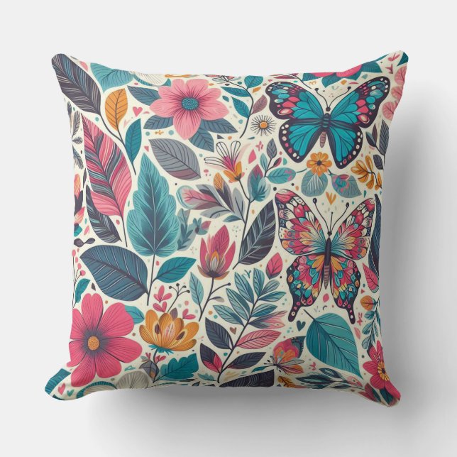 Floral Large Cushion (Front)