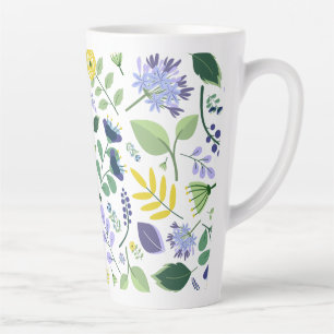 Floral Latte Mug