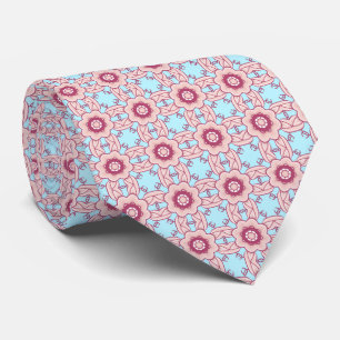 Floral Lattice Tie