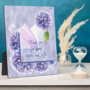 Floral Leave Your Cards and Gifts Here Plaque