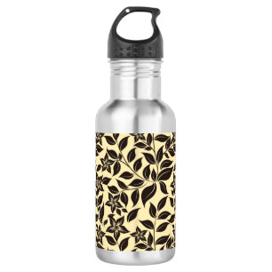 Floral Leaves Pattern-47566 532 Ml Water Bottle