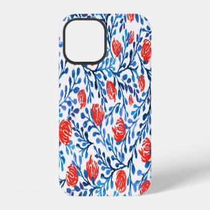 Floral Leaves: Seamless Nature Pattern iPhone 12 Case