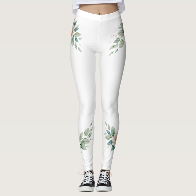 floral legging (Front)