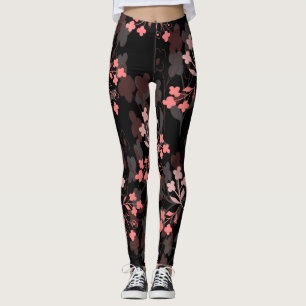 Floral leggings 